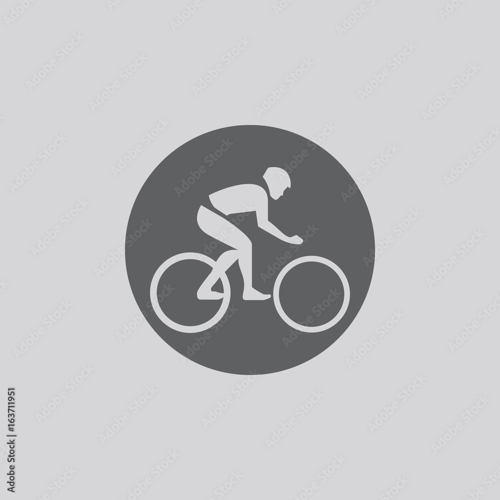 cycling road icon cycling road icon