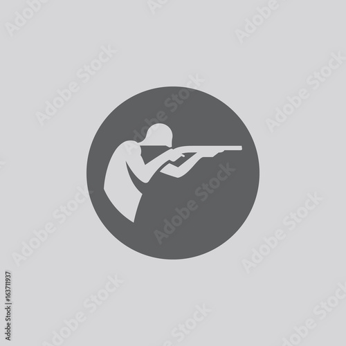 sports icon- shooting icon