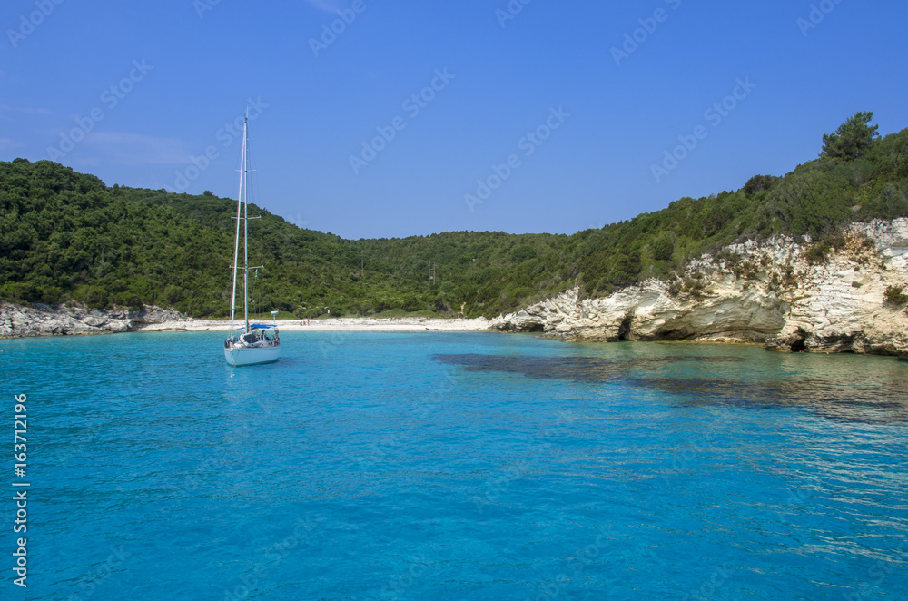 Turquoise sea - Antipaxos Island - Ionian Sea - Greece