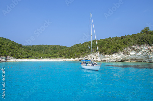 Summer scene - Antipaxos island - Ionian Sea - Greece