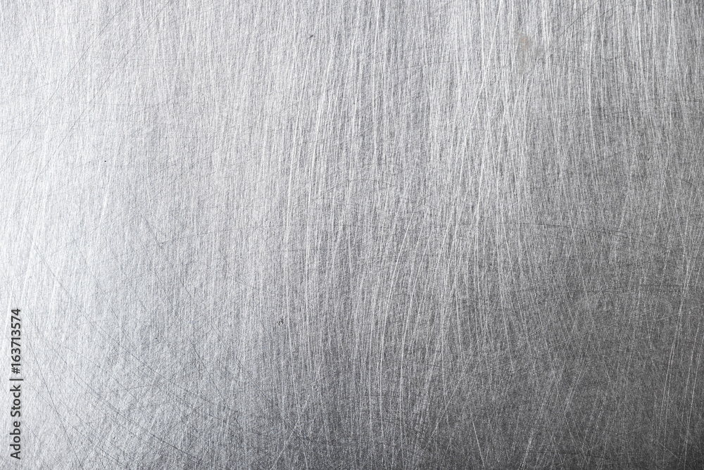 Fototapeta premium metal silver brush texture background