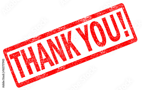 thank you red stamp text on white background. thank you stamp sign.