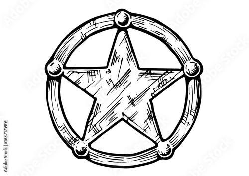 Печатьillustration of Sheriff star