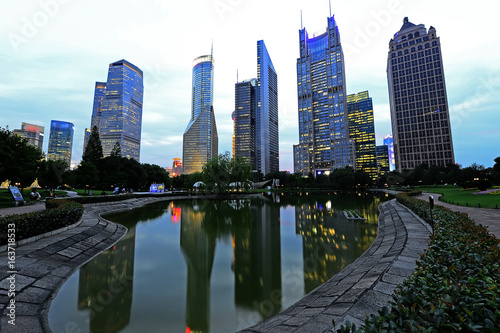 Shanghai world financial center skyscrapers