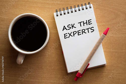 Ask the experts, business concept