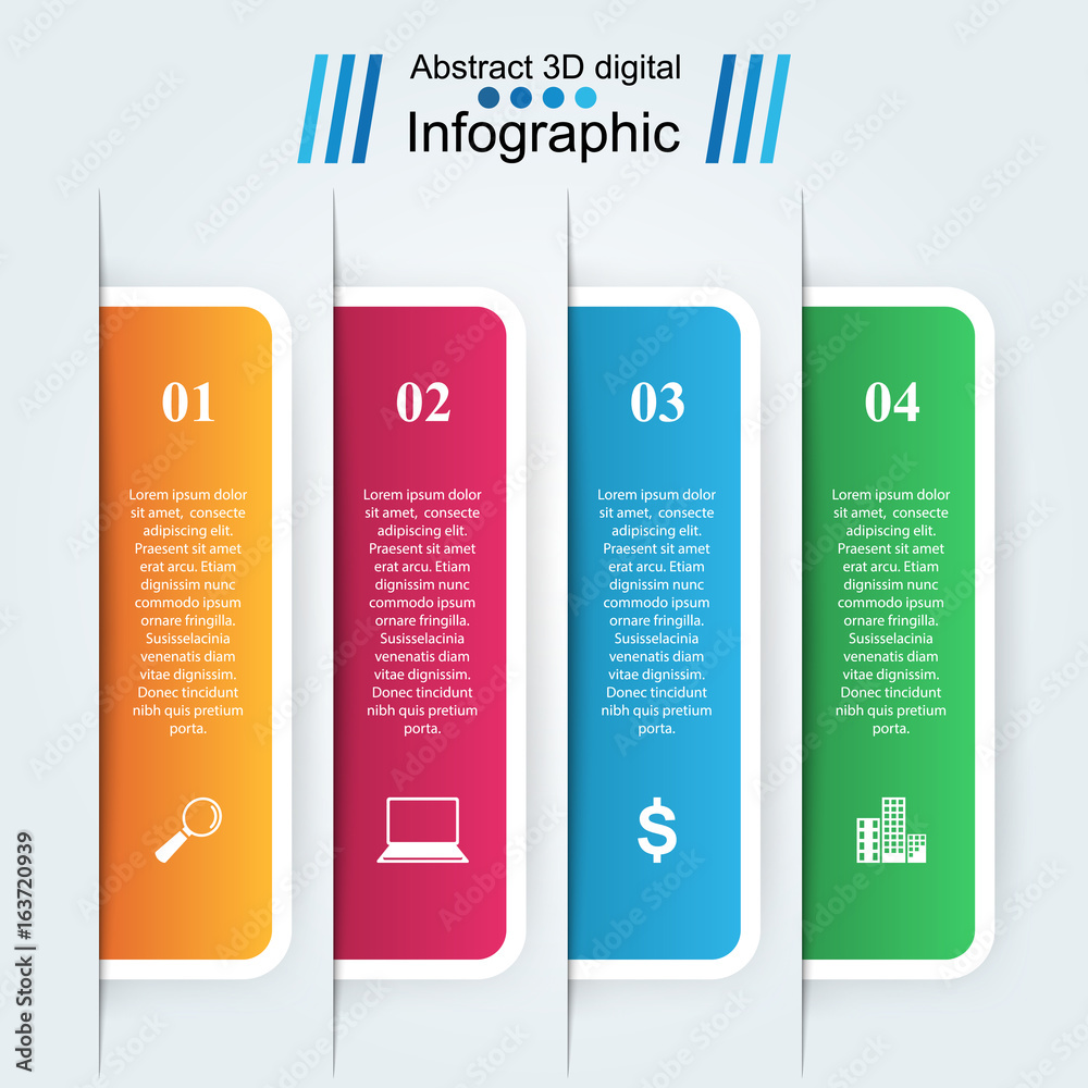 Business Infographics origami style Vector illustration. Business Infographics origami style Vector illustration.