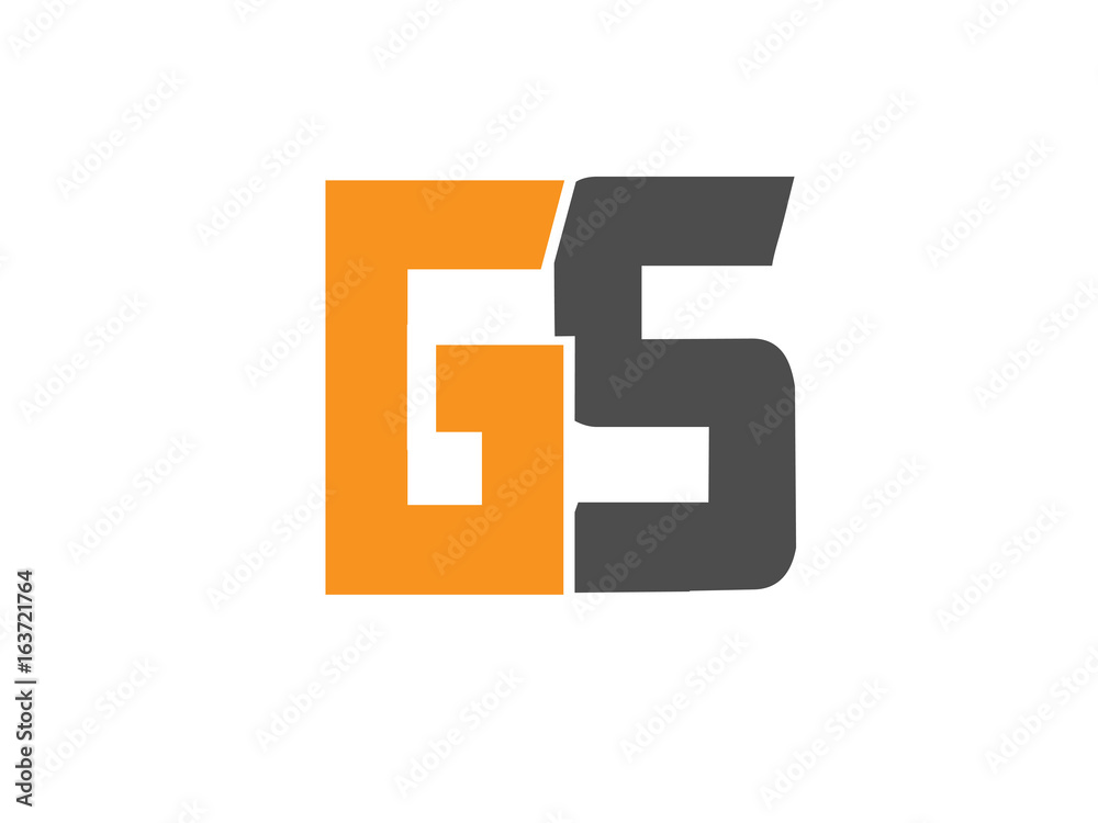 GS Initial Logo for your startup venture GS Initial Logo for your startup venture