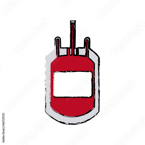 plastic bag blood transfusion donation care