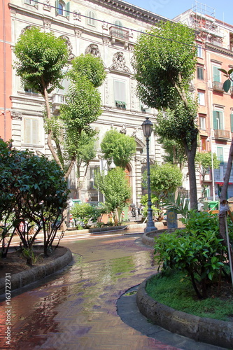 Fototapeta Naklejka Na Ścianę i Meble -  Piazza Bellini in Naples