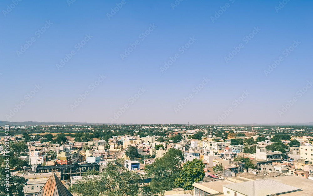 Fototapeta premium Bhuj City Aerial View