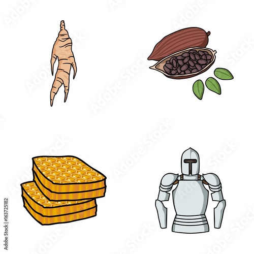 medicine, beekeeping and other web icon in cartoon style.cooking, history icons in set collection.