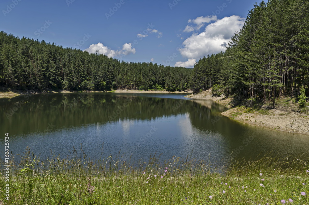 Alino dam in Plana mountain, Bulgaria Alino dam in Plana mountain, Bulgaria