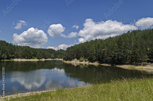 Alino dam in Plana mountain  Bulgaria