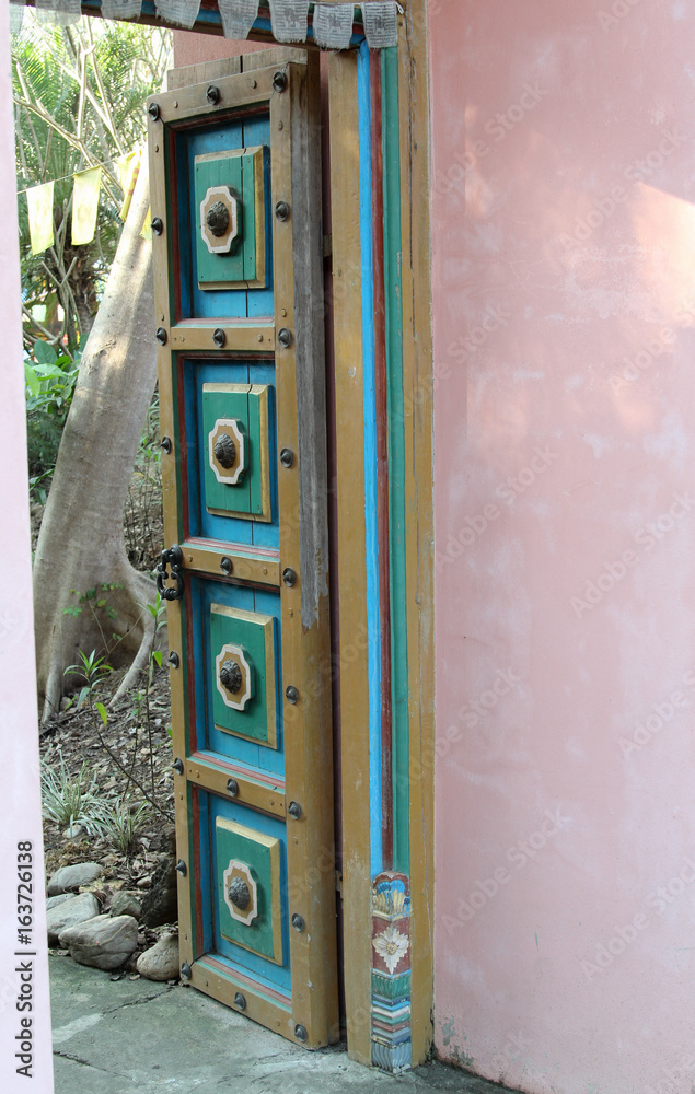 Door entrance at Ganesh Museum in Chiangmai, Thailand. Door entrance at Ganesh Museum in Chiangmai, Thailand.