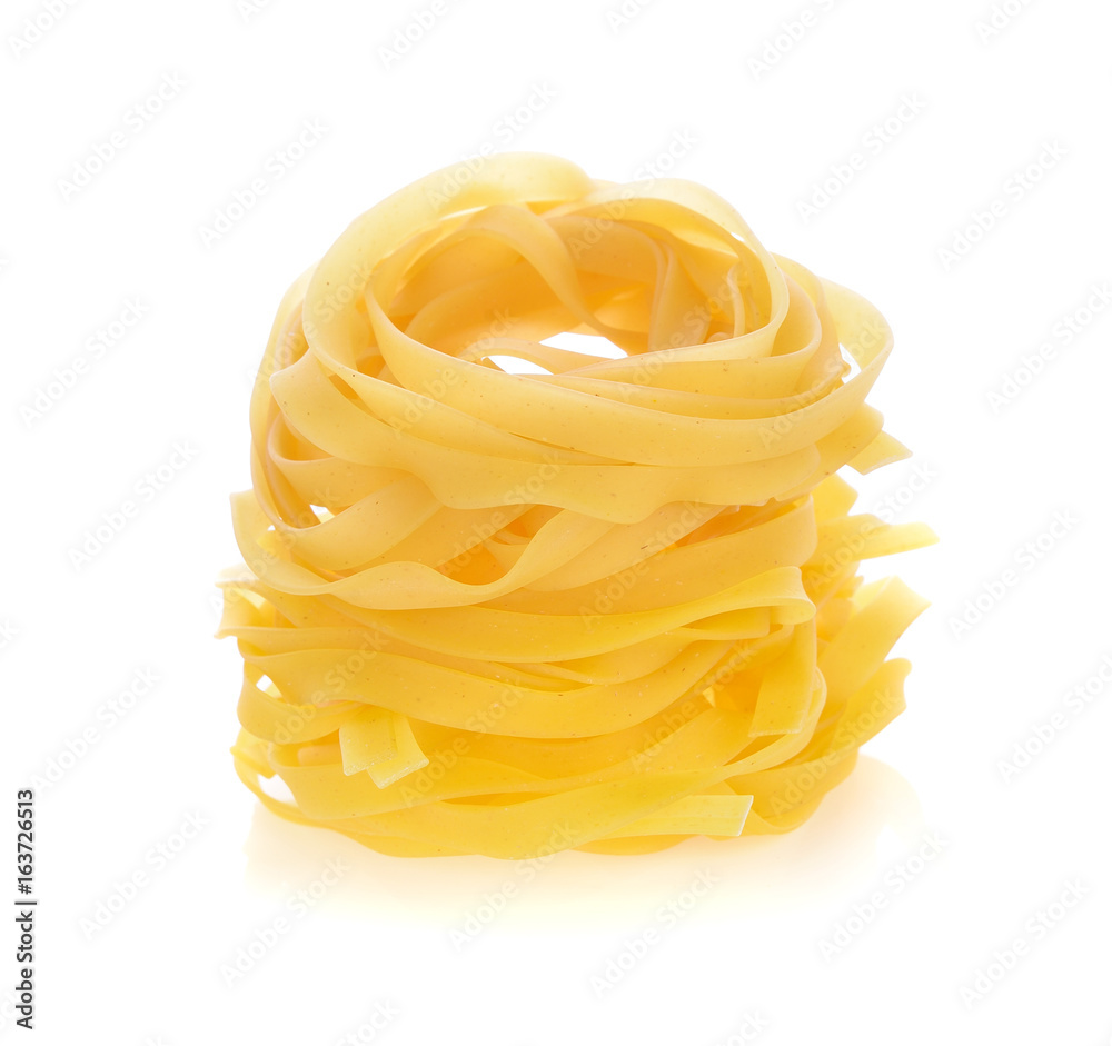 italian pasta isolated on white background italian pasta isolated on white background