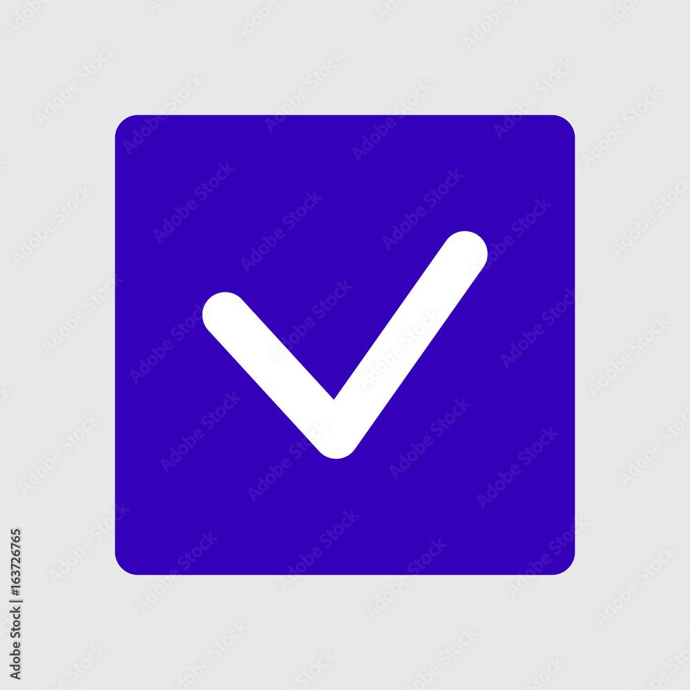 Yes icon, vector illustration. Flat design style. Yes icon, vector illustration. Flat design style.