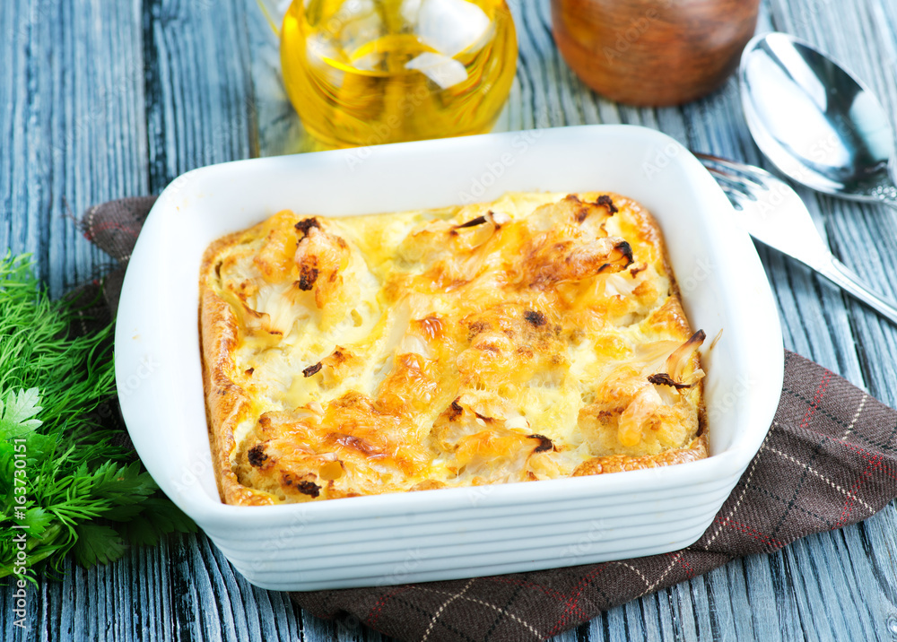 baked cauliflower baked cauliflower