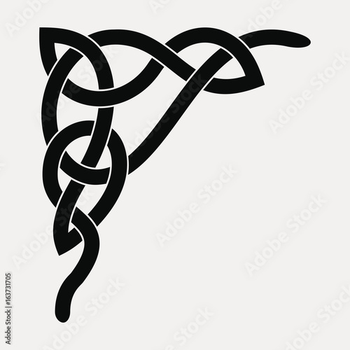 Celtic national ornaments.