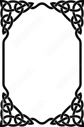 Celtic national ornaments.
