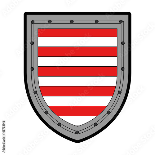 shield badge symbol icon vector illustration graphic design