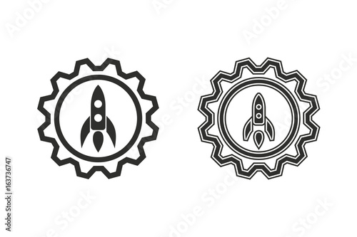 Start up vector icon.