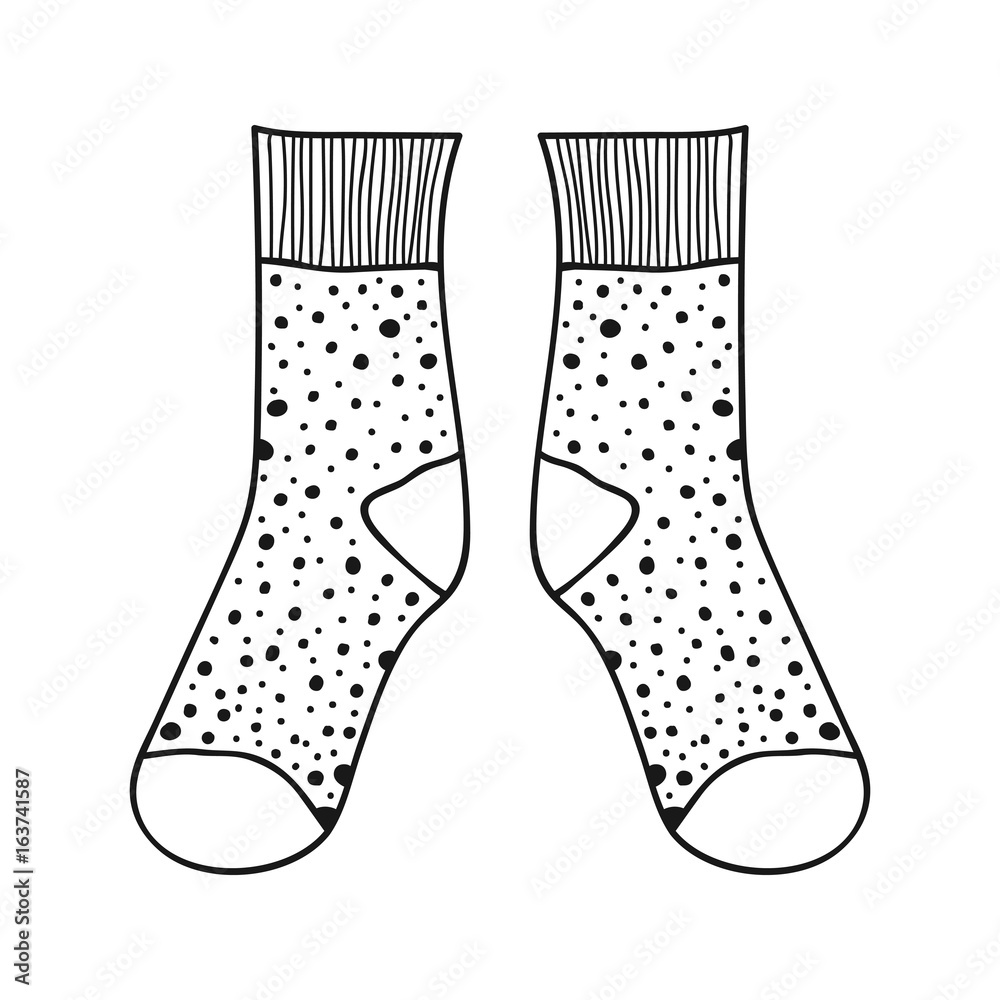 American Socks Doodle