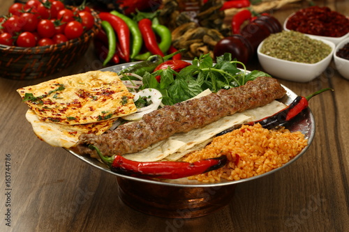 Turkish Adana Kebab