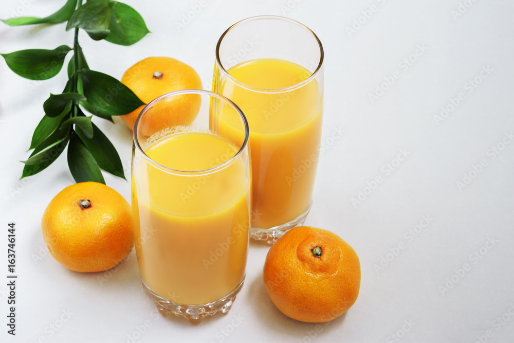 Freshly squeezed juice from tropical fruits Freshly squeezed juice from tropical fruits