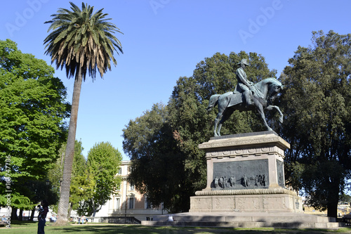Statue équestre Carlo Alberto