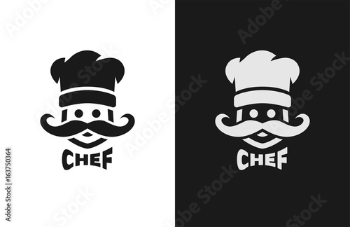Chief monochrome logo, two versions.