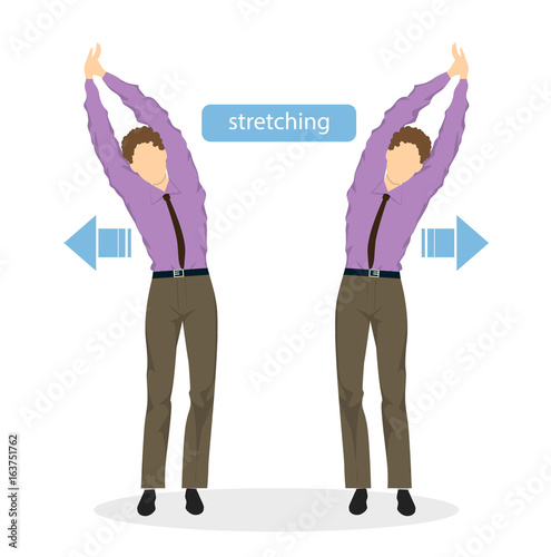 Sport exercises for office.