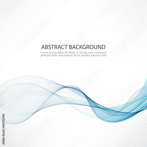Abstract color wave design element.