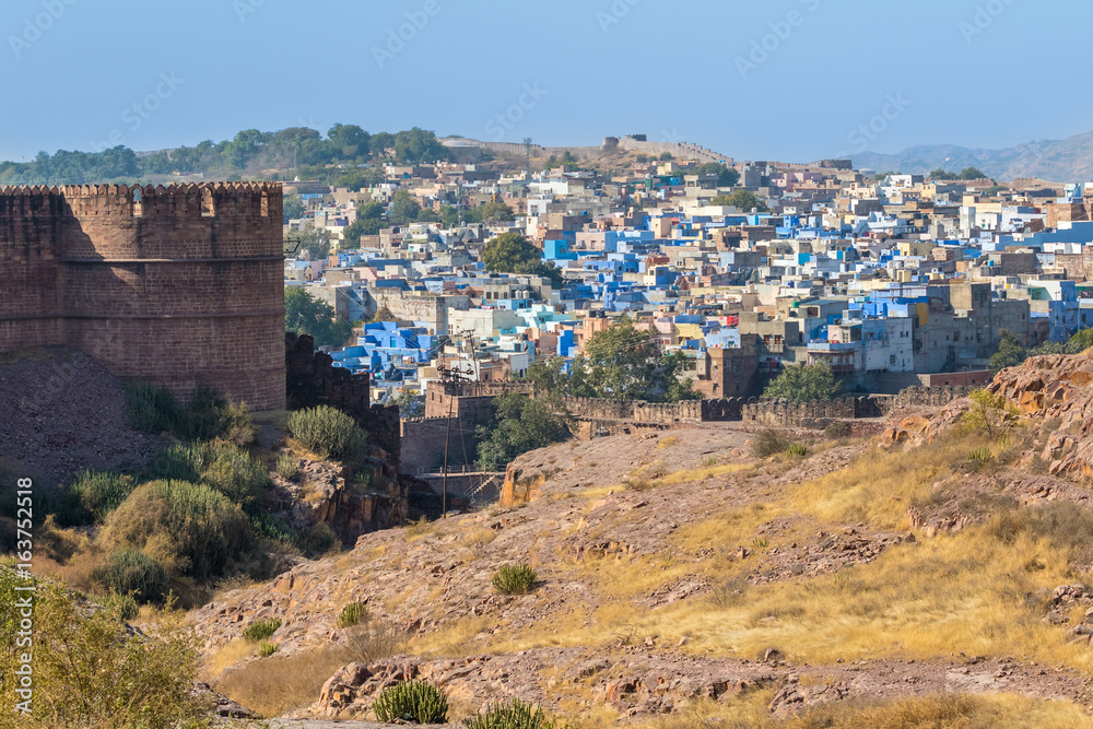 Blue City and Mehrangarh Fort
