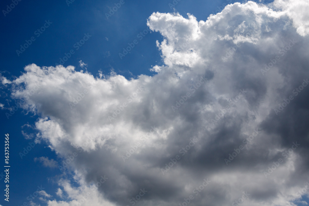 Beautiful blue sky with cloud for background. Beautiful blue sky with cloud for background.