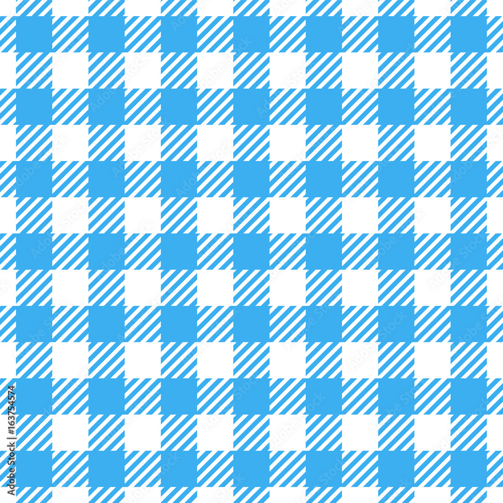 Background with a pattern of tablecloth. Vector illustration.