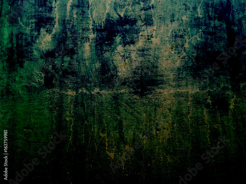 Dark green grunge and dirty abstract background illustration