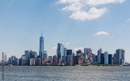 Vue depuis Ellis Island