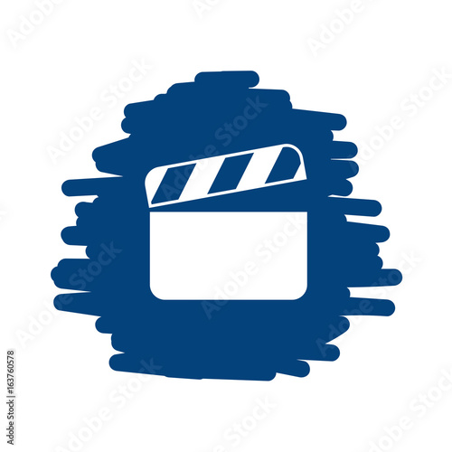 Filmklappe Dreh - Handgezeichnete Linien