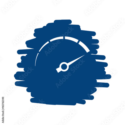 Tachometer - Handgezeichnete Linien