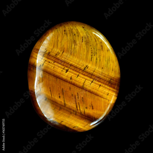 Tiger eye gemstone