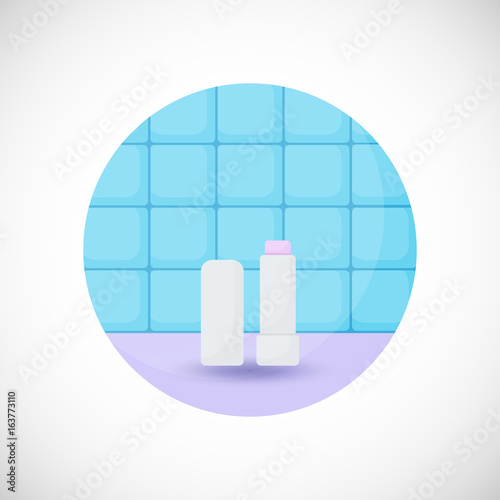 Lip balm vector flat icon