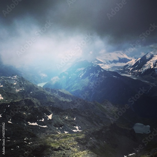 Storm in the mountians