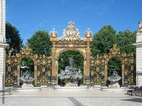 Fontaine Neptune Place Stanislas de Nancy