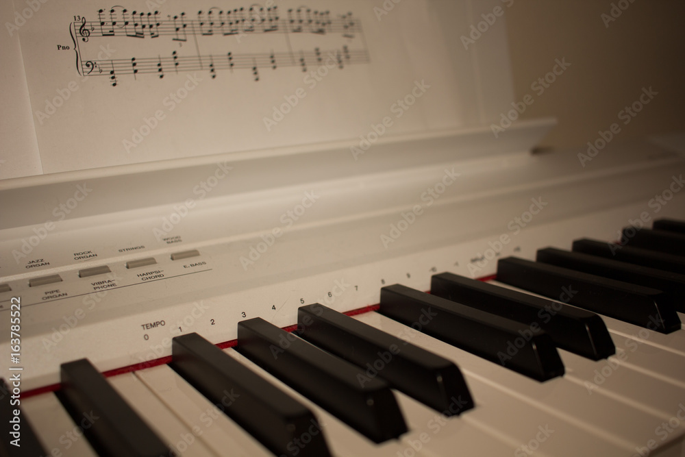 Fototapeta premium Piano