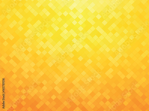 abstract yellow mosaic background