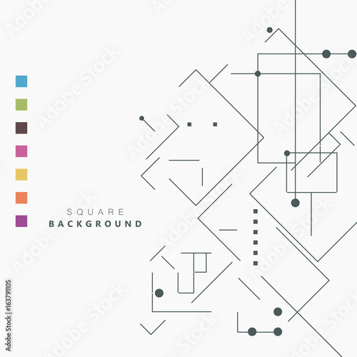 Abstract Lines Vector Background