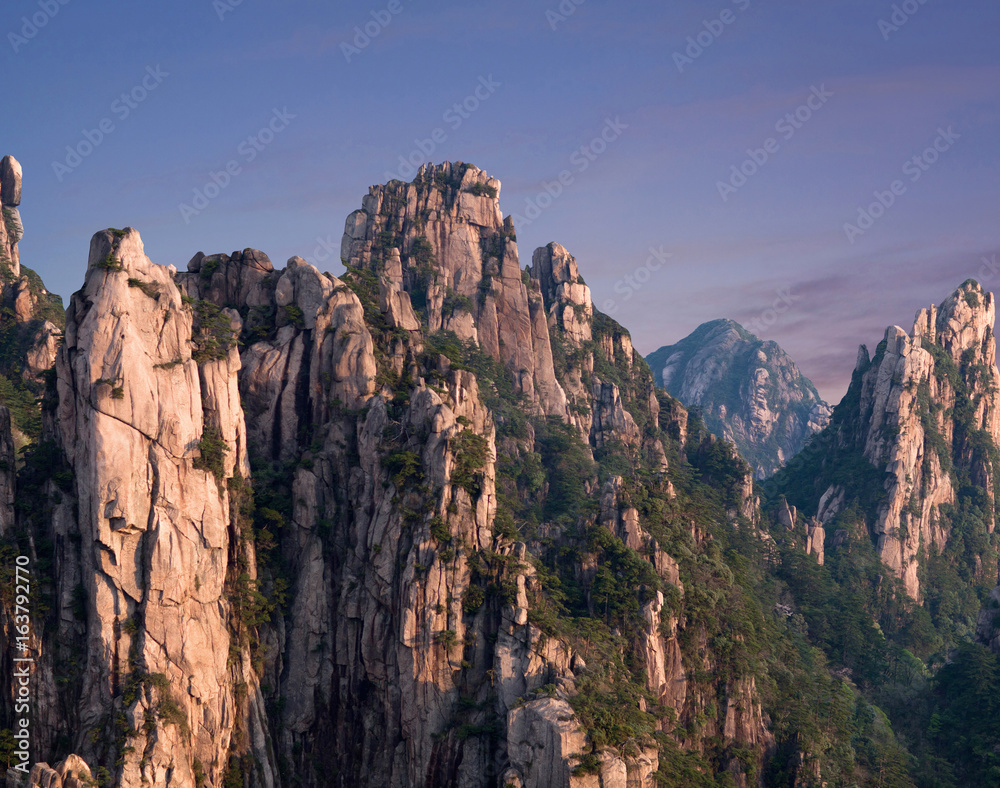 Huangshan Mountain (Yellow Mountain) in Anhui Province, China