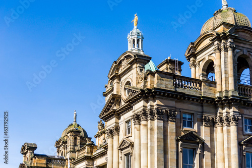 antique church building in Edinburgh, Scotland © ilolab