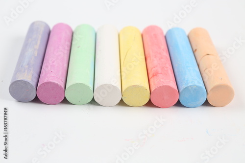 colored chalk