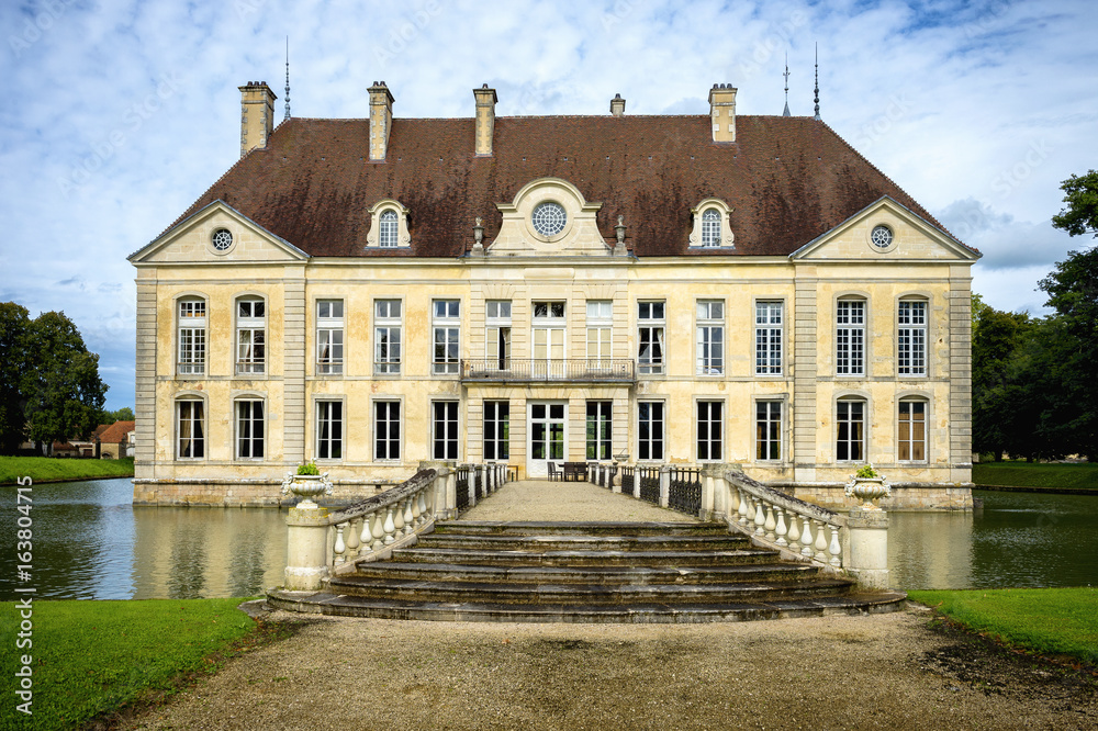Chateau Commarin, Burgundy-France. Chateau Commarin has gone through 26 generations in the same family. Never been sold. It has been classified as a historical monument since 1949.